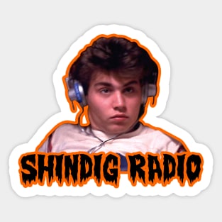 Shindig Radio (Jump St. Chapel Variant) Sticker